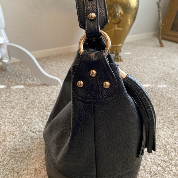 Onna Ehrlich black leather handbag - Picture 11 of 16